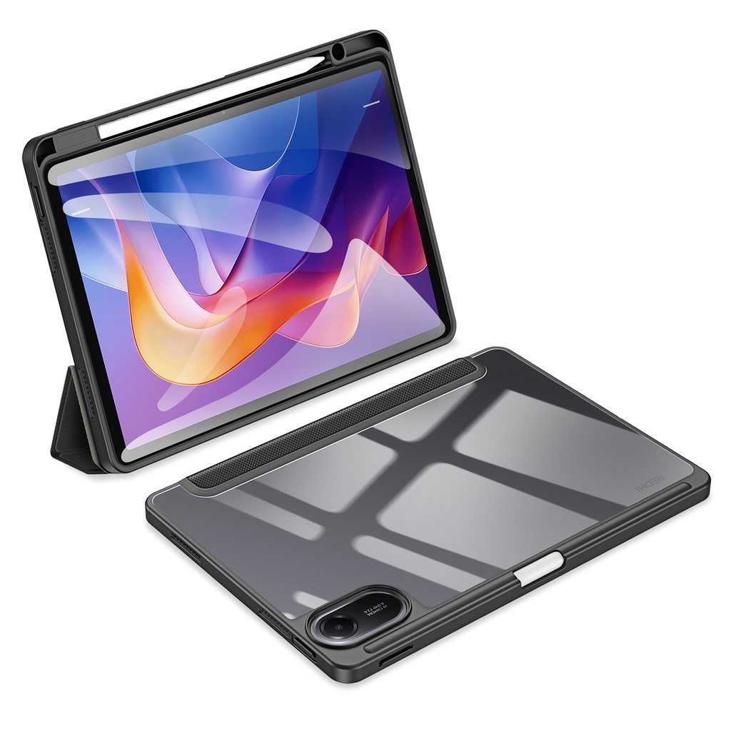 Etui Clapet Noir Dux Ducis Pour Xiaomi Redmi Pad 2