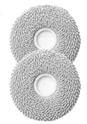 Arrivage Décembre 2025 : Lot De 2 Serpillières Pour Aspirateur Robot Xiaomi X20 Plus / S20