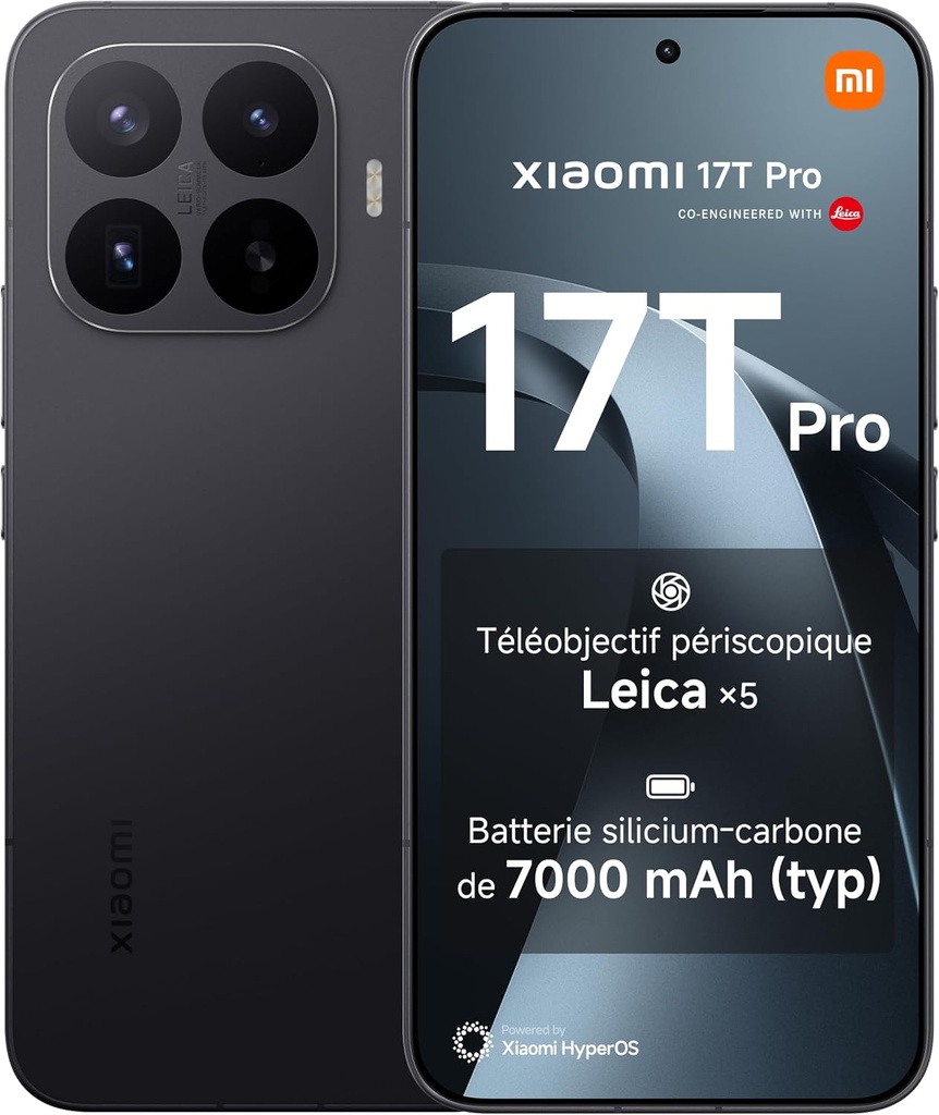 Xiaomi 17T Pro 12/512GO