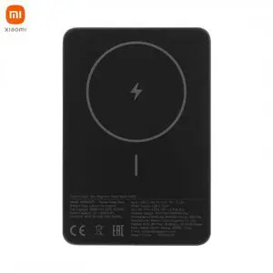 Power Bank sans Fil Magnétique Xiaomi Super Slim 5000mAh Noir